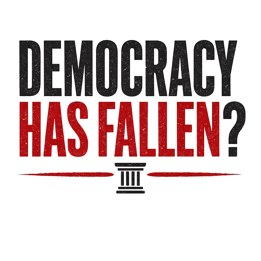 Democracy Has Fallen political book series logo